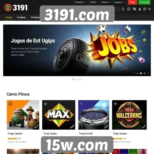 Comparação com outros sites de jogos populares