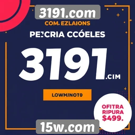 Ofertas especiais e promoções em 3191.com